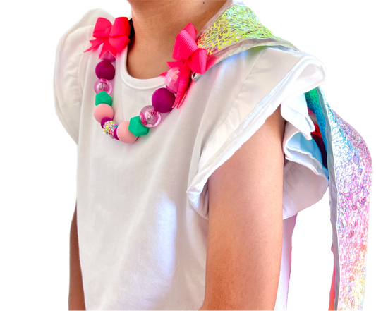 IRIS JEWELED KIDS CAPE